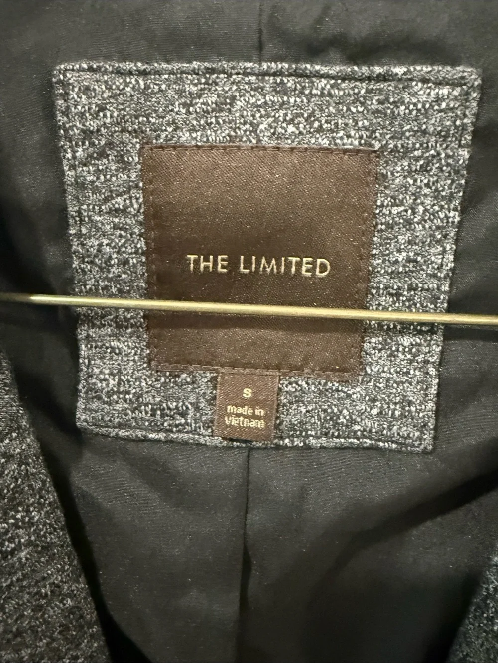 The Limited Charcoal Gray Women's Tailored Blazer - Picture 2 of 4